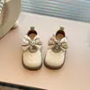 Zapatos para Niñas, Zapatos Pequeños de Cuero, Nuevo Estilo Verano 2025, Zapatos para Bebés Niños Suela Suave Antideslizantes, Zapatos de Princesa para Niñas con Lazo