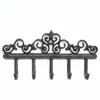 Gancho Abstrato Criativo Retro de Ferro Fundido Nórdico para Casa, Pousada, Vila, Jardim, Pátio, Decoração de Parede de Design Exterior