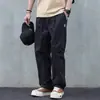 Pantalones Casuales Finos de Verano 2026 para Hombre, Estilo Retro Japonés, Corte Holgado, Pierna Recta Versátil, Cintura Elástica, Pantalones Largos de Secado Rápido