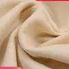 Paño de bolsillo de gasa de algodón puro 68*60 tela base forro tela gris gasa blanca