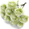 Flor de Dente-de-leão Única, Ornamento para Decoração de Sala de Estar, Casamento, Casa, Bola de Flor Artificial de Plástico, Crisântemo Atacado