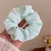 Scrunchie Simples com Strass para Mulheres Elástico de Cabelo Coque Alta Elasticidade Durável Corda de Cabelo Elástico Acessório de Cabelo Capa de Couro