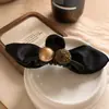 Malla de Pedrería Lazo Perla Pinza Pequeña Pinza para el Cabello Pasador Personalidad Simple Versátil Pinza para el Cabello Pinza para Fleco Lateral