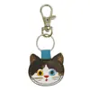 Llavero de Gatito Personalizable con Diseños para Actividades Promocionales, Pequeños Regalos, Llaveros de Cuero Lindos, Colgantes Decorativos para Bolsos