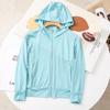 2024 Chaqueta Cardigan de Malla Transpirable con Cremallera para Hombre y Mujer Protección Solar Ropa Infantil 444798 454513 454514