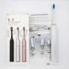 Cepillo de Dientes Eléctrico Transfronterizo Recargable Portátil Totalmente Automático Universal Ultrasónico Limpiador de Dientes para Adultos y Niños Fabricante Mayorista
