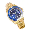 Reloj Mecánico Laojia Reloj para Hombre Laojia Submarinero Verde Fábrica C Fábrica N Reloj Mecánico Correa de Acero Inoxidable Resistente al Agua Reloj de Negocios para Hombre