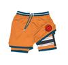Pantalones cortos serie Longzhu impresión digital 3D doble capa para adultos pantalones de playa comercio electrónico transfronterizo Amazon suministro popular