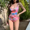Nuevo traje de baño de una pieza tipo triángulo para mujer, que cubre la barriga, adelgazante, sexy, para pecho pequeño, push up, traje de baño para aguas termales