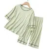 Roupas de Casa Infantis, Conjuntos para Meninos e Meninas, Pijamas de Bebê, Roupas com Ar Condicionado, Shorts de Manga Curta, Categoria a Verão Anti-Mosquito Modal