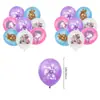 En Stock Demon Slayer Decoraciones para Fiesta de Cumpleaños de Niñas Tarjetas Colgantes Banners Toppers para Pasteles Set de Globos Tela de Fondo
