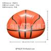 Sofá de Futebol Inflável de PVC Espesso em Estoque Cadeira de Lounge Externa Sofá Transparente Dobrável Individual Criativo com Bomba de Ar