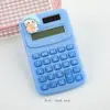 Calculadora Linda de Gatito de Dibujos Animados, Mini Computadora Portátil para Uso de Oficina, Estudio Estudiantil, Computadora Pequeña y Elegante