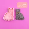 Moldes para Galletas Serie Reino Mágico de Halloween Moldes de Sopa Mágica de Dibujos Animados 3D Moldes de Sellado DIY Simulación de Hongo