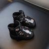 Botas de Nieve de Dibujos Animados para Bebés Niños Suela Suave Antideslizantes Algodón Botas 2025 Invierno Algodón Zapatos para Niños Pequeños Niños Niñas Botas Cortas Calientes