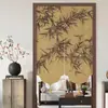 Nueva Cortina de Puerta para Dormitorio y Sala de Estar Estilo Chino, Estilo Antiguo, Cortina Divisoria para Baño sin Taladro, Cortina Divisoria para Cocina, Cortina Blackout
