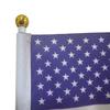 Base Redonda Plástico Dourado Bandeira de Mesa Bandeira de Mesa Ornaments de Mesa Bandeira de Mesa Atacado Ornaments Decorativos