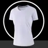 Camiseta de Verano Versátil de Hielo Fino de Manga Corta para Mujer, Top Casual Deportivo Ajustado Sin Costuras, Camisa Transpirable de Secado Rápido con Sensación Fresca