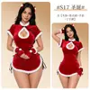 Lingerie de comércio exterior Xianyi transfronteiriça, temática natalina sexy, uniforme cheongsam puro e sedutor, conjunto sedutor e brincalhão S17