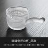 Tazas Laterales de Vidriado de Color Cristal Dragón y Fénix Accesorios de Alto Nivel para el Mar de Té Recipiente para Té Tazas Antiescaldables Resistentes al Calor Accesorios para Juego de Té Kung Fu