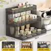 Estante de almacenamiento para tazas, portavasos para cocina, mesa de comedor, encimera, para colocar tazas, tazas de café, tazas de té y vasos de agua, estante organizador
