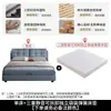 Dormitorio Principal Cama Grande en Stock, Dormitorio Principal Lujo Ligero Cama de Boda Tapizada Suave, Cama Doble de 1.68m con Tecnología de Almacenamiento y Tela