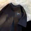 Fabricante de Origem Camiseta de Manga Curta Masculina Verão Solta Desenho Animado Estampa Americana Marca da Moda Estudante Top de Meia Manga Camiseta
