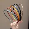 Súper Versátil ~ Diadema Coreana con Textura Mate, Color Caramelo, Diadema Ultra Fina con Dientes, Pasador Antideslizante, Accesorio Simple para el Cabello para Mujeres