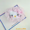 Grampo de Cabelo de Gato com Renda e Pérolas Criativo Headwear Adorável Headwear Atacado Roupas Acessórios para Sapatos Acessórios para Bolsas