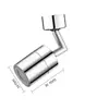 Braço mecânico torneira extensora de torneira universal à prova de respingos torneira universal balancim universal rotativo de 1080 graus