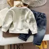 Ropa Nueva para Bebés Niños Manga Larga 2025 Otoño Nuevo Traje para Niño Ropa de Otoño e Invierno