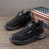 Tênis Masculino de Solado Grosso Outono 2026 Versátil Confortável Tamanho Grande Sapatos Masculinos Cano Baixo Retrô Tendência Casual