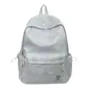 Mochila Escolar Transfronteiriça para Mulheres, Nova Mochila Leve de Grande Capacidade Estilo Coreano, Mochila de Viagem Versátil para Alunos do Ensino Fundamental II e Médio com Bom Visual