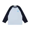 Ropa infantil DK 26 otoño estilo americano unisex secado rápido Sorona manga larga camiseta casual para niños y adolescentes