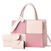 Bolso Transfronterizo para Mujer Moda Empalme Tendencia Bolso Cruzado para Suegra Gran Capacidad Coreano Retro Nicho Bolso de Hombro