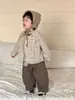 Colección de Primavera 2026 para Niños Ropa Nueva para Niños Ropa de Bebé Camisa a Cuadros para Niños Conjunto Casual Venta al por Mayor Personalización