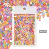 Amazon Polvo Gel Brillantina para Cara Cuerpo Lentejuela Mariposa Estrella de Cinco Puntas Arte de Uñas Lentejuela Resina Manualidades Relleno de Cáñamo Flujo