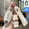 Adecuado para Funda de Llave Nissan Sylphy 14ª Generación Nissan Qashqai Teana Coche X-Trail Tiida Hembra Edificio Lan Jinke Hebilla Carcasa
