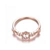 Amazon wish Best Selling 7 Pequenos Anéis de Diamante Quebrado Europa e América Simples Micro-incrustado Anel de Diamante Fino Acessórios para Cabelo Transfronteiriços