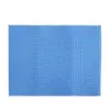Esponja de Microfibra Cuadriculada Lavable, Tapete Drenante para Platos y Tazas de Cocina, Almohadilla Protectora Absorbente y Resistente a Rayones