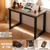 Escritorio de computadora, escritorio de dormitorio, escritorio pequeño para estudio en casa de estudiante, escritorio de escritura, escritorio de oficina, banco de trabajo de escritorio