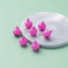 Diy joias artesanais cor metal sino cobre pingente pet pintura candy cor pequena Bell acessórios criativos
