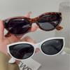 Gafas de Sol Europeas y Americanas Transfronterizas para Hombre, Gafas de Sol Nuevas Anti-Uv 2023 para Mujer, Gafas de Moda Ojo de Gato Retro Trendy