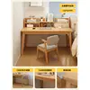 Mesa com Estante Integrada Mesa de Estudo Doméstico para Estudantes Mesa de Escritório Simples Novo Modelo 2026 Mesa de Computador de Parede para Quarto