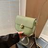 Bolso de textura de alta calidad para mujer 2024, nueva moda, bolso de mensajero popular de primavera y verano, bolso de hombro único estilo occidental que combina con todo