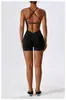 Shorts de Yoga Popular da Amazon, Sem Costura, Secagem Rápida, Levanta Bumbum Pêssego, para Mulheres, Adequado para Corrida ao Ar Livre e Ciclismo