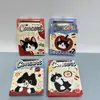 Prancheta Bloco de Notas Cartoon Sanrio Menina Gatinha Kt Desenho a Linha Cachorrinho Página Colorida Prancheta de Mensagens Bloco de Notas