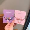 Pulsera DIY para Niñas, Cuentas de Cristal Desmontables, Niña de Dibujos Animados, Textura Exquisita, Pulsera Versátil, Mano Exquisita