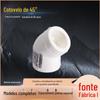 Melhorias para casa suprimento de água cotovelo 45 graus PPR conexões de tubos camada dupla plástico fabricantes de tubos PPR atacado conexões de tubos PPR