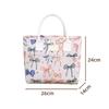 Bolsa Térmica Nueva de Gran Capacidad, Portátil y de Moda para Trabajadores de Oficina, Bolsa para Almuerzo de Viaje, Bolsa para Lonchera de Camping